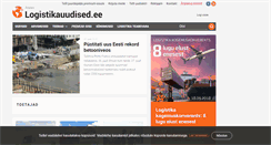 Desktop Screenshot of logistikauudised.ee